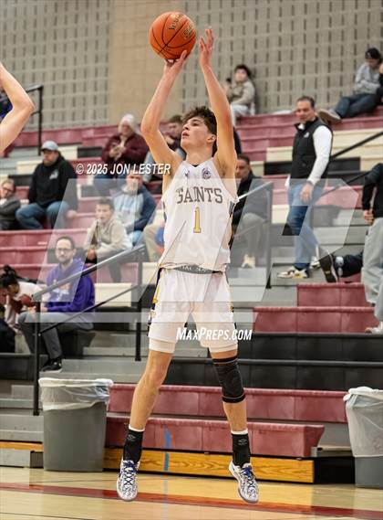 Thumbnail 2 in Hoosic Valley vs. Saratoga Central Catholic (NYSPHSAA Section 2 Class C Quarter Finals) photogallery.