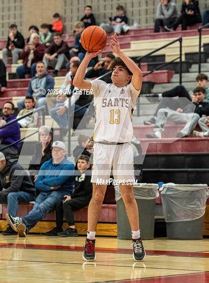 Thumbnail 3 in Hoosic Valley vs. Saratoga Central Catholic (NYSPHSAA Section 2 Class C Quarter Finals) photogallery.
