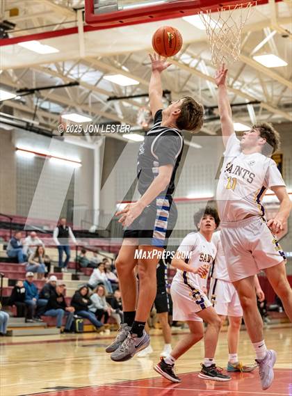 Thumbnail 3 in Hoosic Valley vs. Saratoga Central Catholic (NYSPHSAA Section 2 Class C Quarter Finals) photogallery.