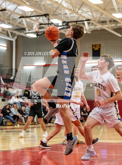 Thumbnail 3 in Hoosic Valley vs. Saratoga Central Catholic (NYSPHSAA Section 2 Class C Quarter Finals) photogallery.