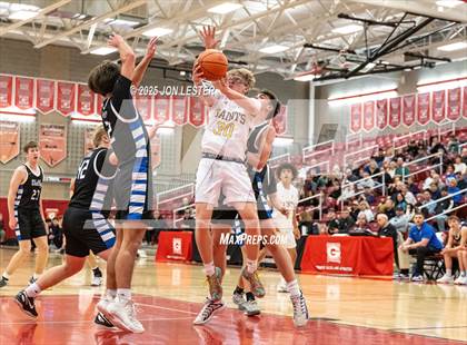 Thumbnail 3 in Hoosic Valley vs. Saratoga Central Catholic (NYSPHSAA Section 2 Class C Quarter Finals) photogallery.