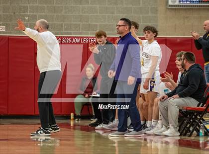 Thumbnail 3 in Hoosic Valley vs. Saratoga Central Catholic (NYSPHSAA Section 2 Class C Quarter Finals) photogallery.