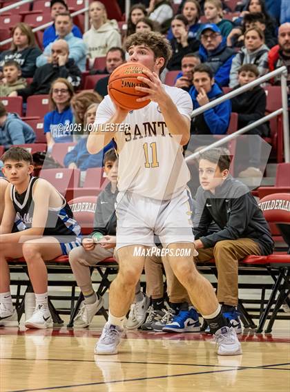 Thumbnail 3 in Hoosic Valley vs. Saratoga Central Catholic (NYSPHSAA Section 2 Class C Quarter Finals) photogallery.