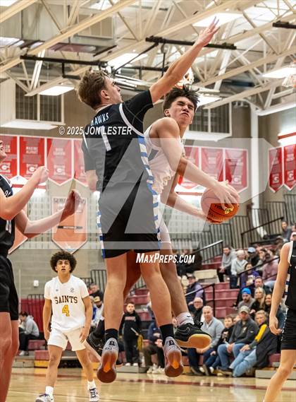 Thumbnail 3 in Hoosic Valley vs. Saratoga Central Catholic (NYSPHSAA Section 2 Class C Quarter Finals) photogallery.