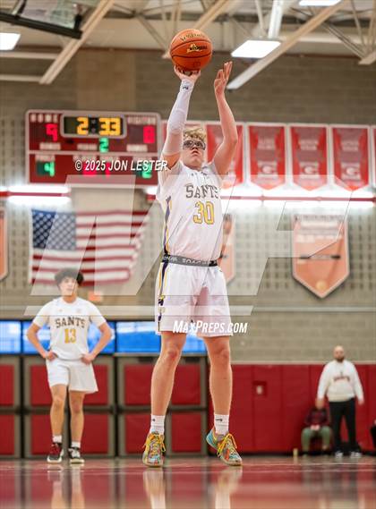 Thumbnail 3 in Hoosic Valley vs. Saratoga Central Catholic (NYSPHSAA Section 2 Class C Quarter Finals) photogallery.
