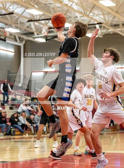 Thumbnail 2 in Hoosic Valley vs. Saratoga Central Catholic (NYSPHSAA Section 2 Class C Quarter Finals) photogallery.