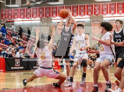 Thumbnail 2 in Hoosic Valley vs. Saratoga Central Catholic (NYSPHSAA Section 2 Class C Quarter Finals) photogallery.