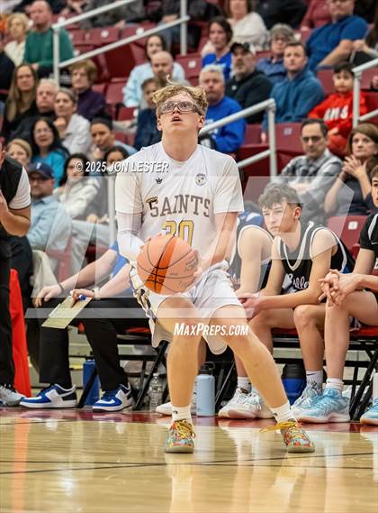 Thumbnail 3 in Hoosic Valley vs. Saratoga Central Catholic (NYSPHSAA Section 2 Class C Quarter Finals) photogallery.
