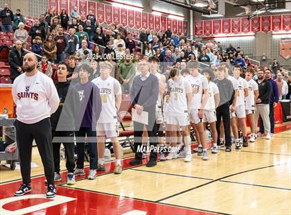 Thumbnail 1 in Hoosic Valley vs. Saratoga Central Catholic (NYSPHSAA Section 2 Class C Quarter Finals) photogallery.