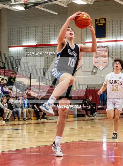 Thumbnail 2 in Hoosic Valley vs. Saratoga Central Catholic (NYSPHSAA Section 2 Class C Quarter Finals) photogallery.