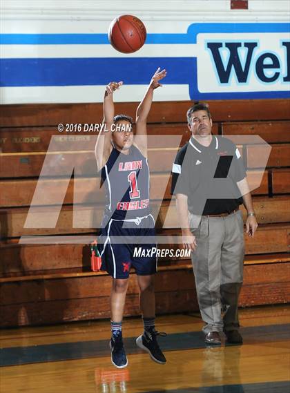 Thumbnail 1 in Rio Hondo Prep vs Marshall (San Marino Tournament) photogallery.