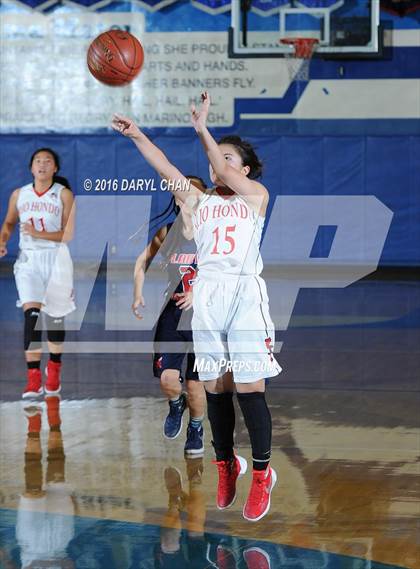 Thumbnail 2 in Rio Hondo Prep vs Marshall (San Marino Tournament) photogallery.