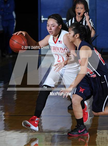 Thumbnail 3 in Rio Hondo Prep vs Marshall (San Marino Tournament) photogallery.