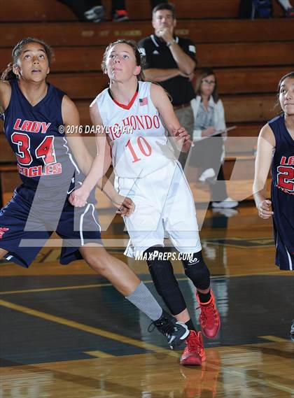 Thumbnail 1 in Rio Hondo Prep vs Marshall (San Marino Tournament) photogallery.