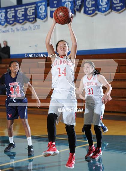Thumbnail 1 in Rio Hondo Prep vs Marshall (San Marino Tournament) photogallery.
