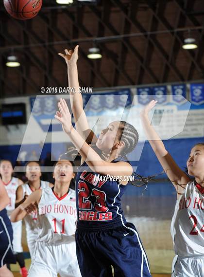 Thumbnail 3 in Rio Hondo Prep vs Marshall (San Marino Tournament) photogallery.