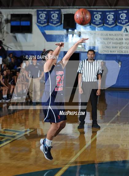 Thumbnail 1 in Rio Hondo Prep vs Marshall (San Marino Tournament) photogallery.