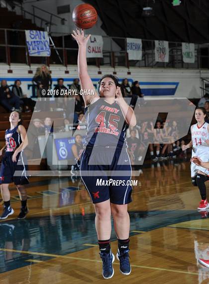 Thumbnail 1 in Rio Hondo Prep vs Marshall (San Marino Tournament) photogallery.