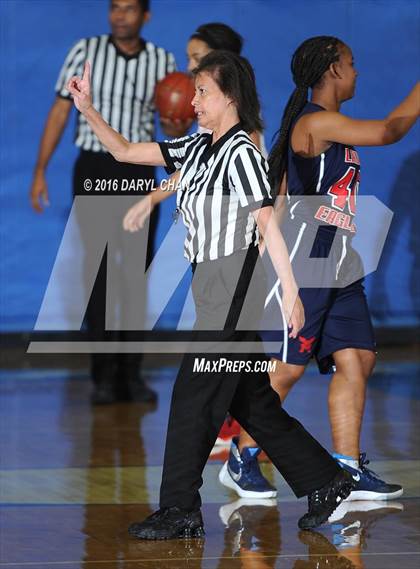Thumbnail 2 in Rio Hondo Prep vs Marshall (San Marino Tournament) photogallery.