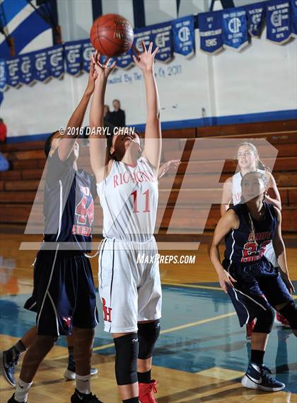 Thumbnail 2 in Rio Hondo Prep vs Marshall (San Marino Tournament) photogallery.