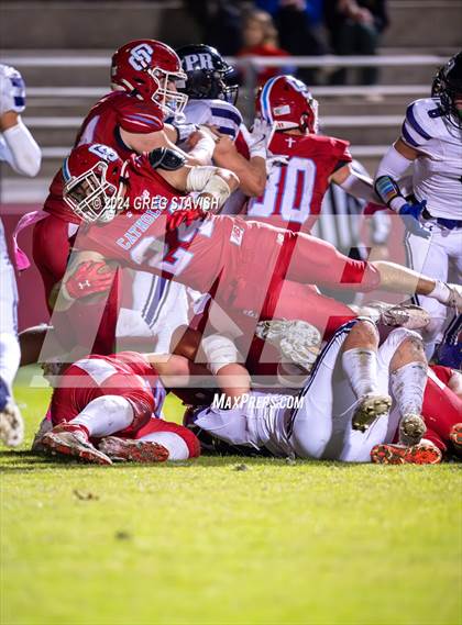 Thumbnail 2 in Porter Ridge @ Charlotte Catholic (NCHSAA 4A Round 1 Playoff) photogallery.