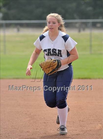Thumbnail 2 in Wheatland vs. Casa Roble (Stephanie LeDoux Tournament) photogallery.