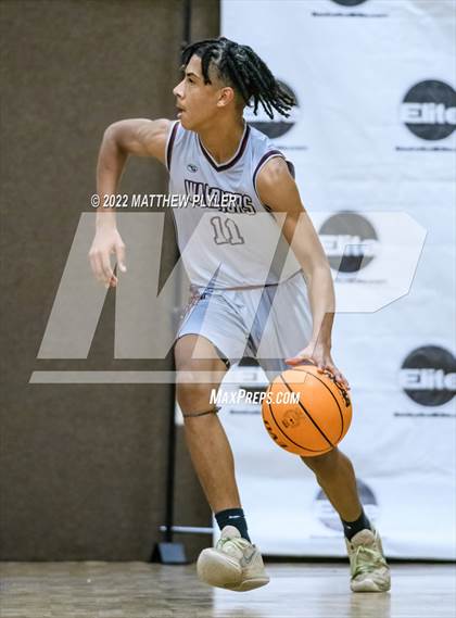 Thumbnail 2 in Village Christian Academy vs. Living Water Christian (Isaac Levy Veterans Day Tournament) photogallery.