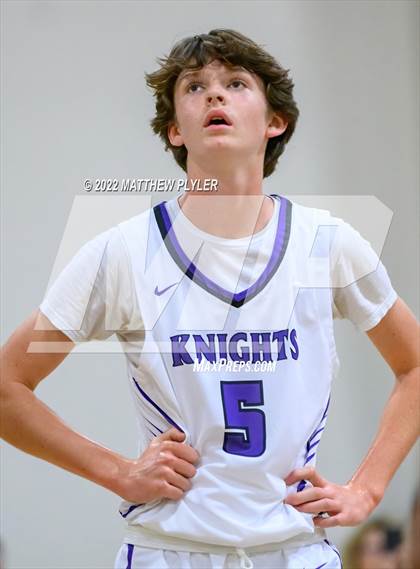 Thumbnail 1 in Village Christian Academy vs. Living Water Christian (Isaac Levy Veterans Day Tournament) photogallery.