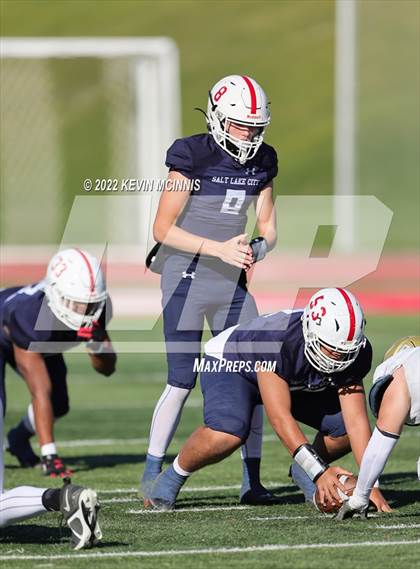 Thumbnail 1 in Skyline @ East (UHSAA 5A First Round Playoff) photogallery.