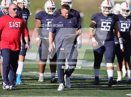 Thumbnail 1 in Skyline @ East (UHSAA 5A First Round Playoff) photogallery.