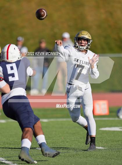 Thumbnail 3 in Skyline @ East (UHSAA 5A First Round Playoff) photogallery.