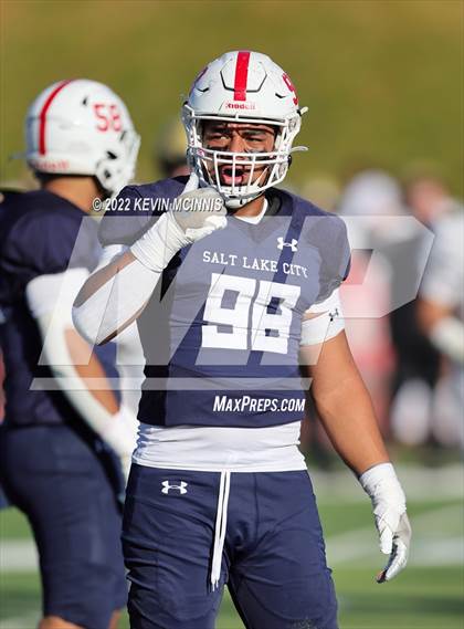 Thumbnail 2 in Skyline @ East (UHSAA 5A First Round Playoff) photogallery.