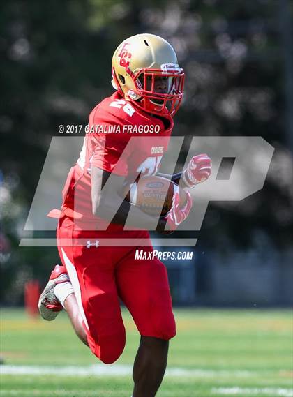 Thumbnail 2 in Red Bank Catholic @ Bergen Catholic (Scrimmage) photogallery.