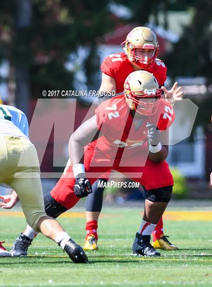 Thumbnail 3 in Red Bank Catholic @ Bergen Catholic (Scrimmage) photogallery.