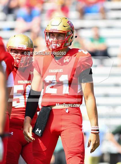 Thumbnail 3 in Red Bank Catholic @ Bergen Catholic (Scrimmage) photogallery.