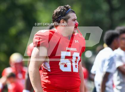 Thumbnail 3 in Red Bank Catholic @ Bergen Catholic (Scrimmage) photogallery.