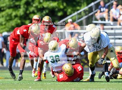 Thumbnail 1 in Red Bank Catholic @ Bergen Catholic (Scrimmage) photogallery.
