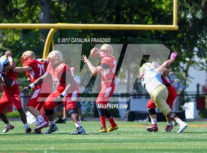 Thumbnail 2 in Red Bank Catholic @ Bergen Catholic (Scrimmage) photogallery.