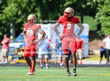 Thumbnail 3 in Red Bank Catholic @ Bergen Catholic (Scrimmage) photogallery.