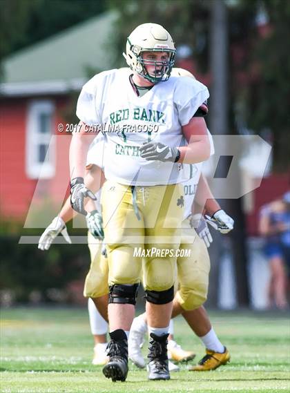 Thumbnail 1 in Red Bank Catholic @ Bergen Catholic (Scrimmage) photogallery.