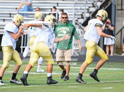 Thumbnail 1 in Red Bank Catholic @ Bergen Catholic (Scrimmage) photogallery.
