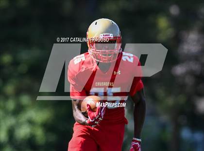 Thumbnail 1 in Red Bank Catholic @ Bergen Catholic (Scrimmage) photogallery.