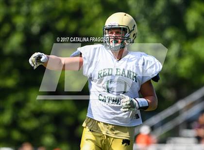 Thumbnail 1 in Red Bank Catholic @ Bergen Catholic (Scrimmage) photogallery.