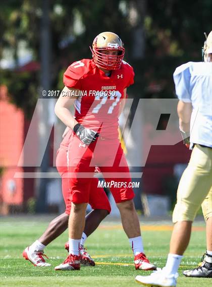 Thumbnail 1 in Red Bank Catholic @ Bergen Catholic (Scrimmage) photogallery.