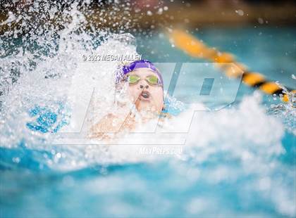 Thumbnail 2 in Dayton Christian Swim Invitational photogallery.