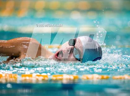 Thumbnail 2 in Dayton Christian Swim Invitational photogallery.