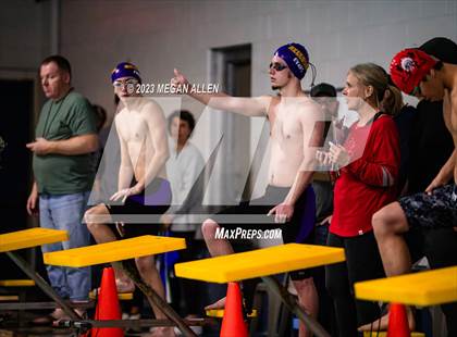 Thumbnail 2 in Dayton Christian Swim Invitational photogallery.