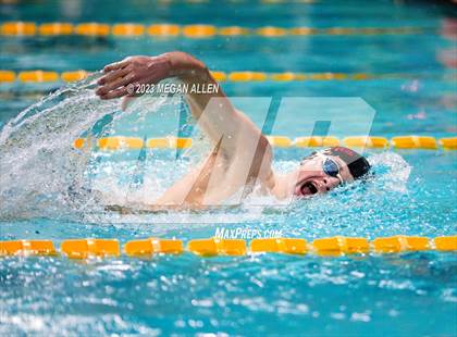 Thumbnail 2 in Dayton Christian Swim Invitational photogallery.