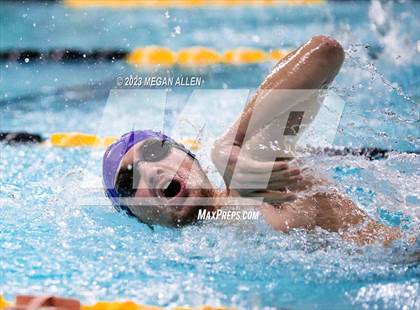 Thumbnail 2 in Dayton Christian Swim Invitational photogallery.