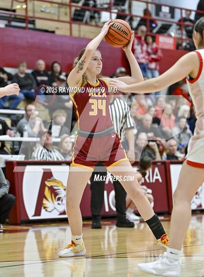 Thumbnail 3 in Wapahani vs. Alexandria-Monroe (IHSAA 2A Section 40 Championship)  photogallery.